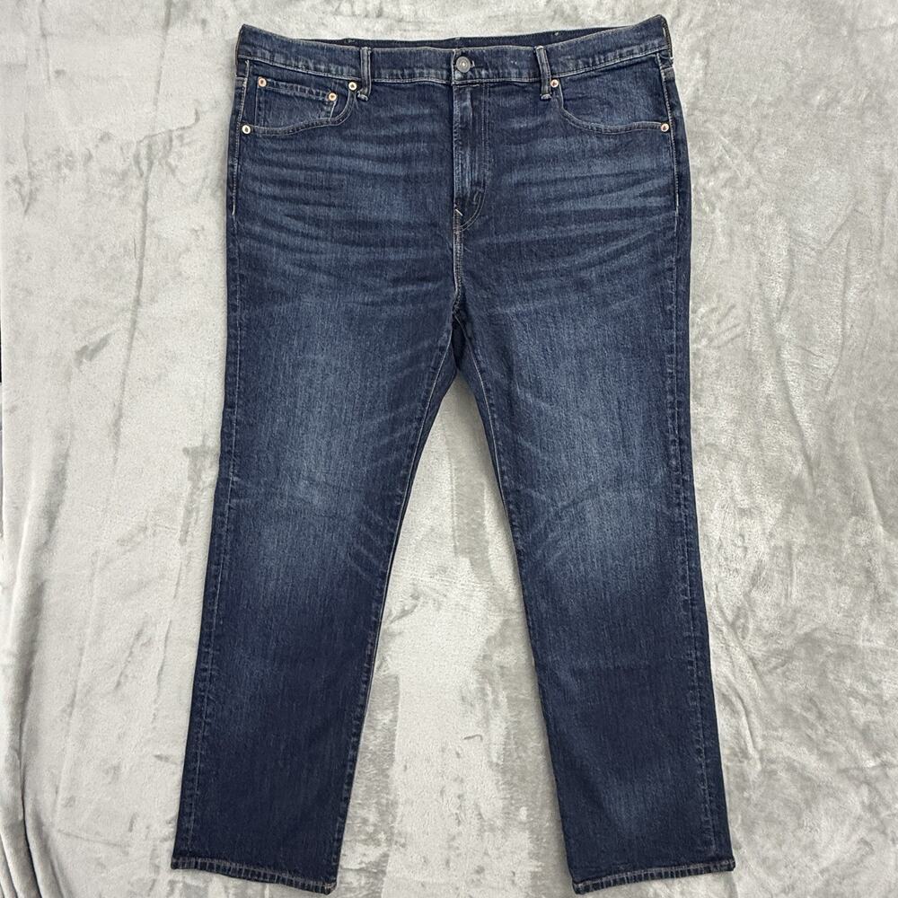American Eagle Mens 40x34 (Fits 43x31) Flex Relaxed Straight Fit Jeans